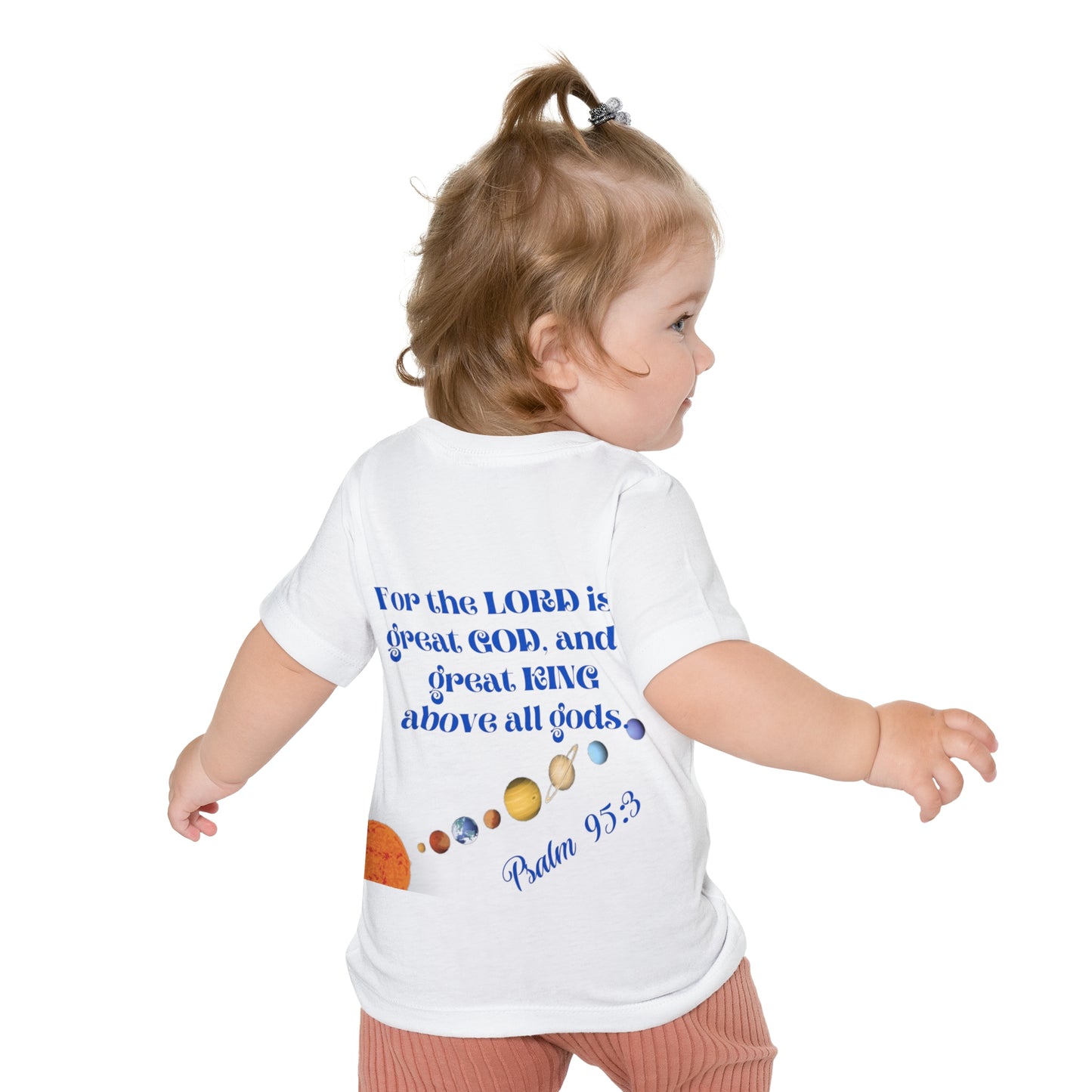 Baby Short Sleeve T-Shirt (Above all)