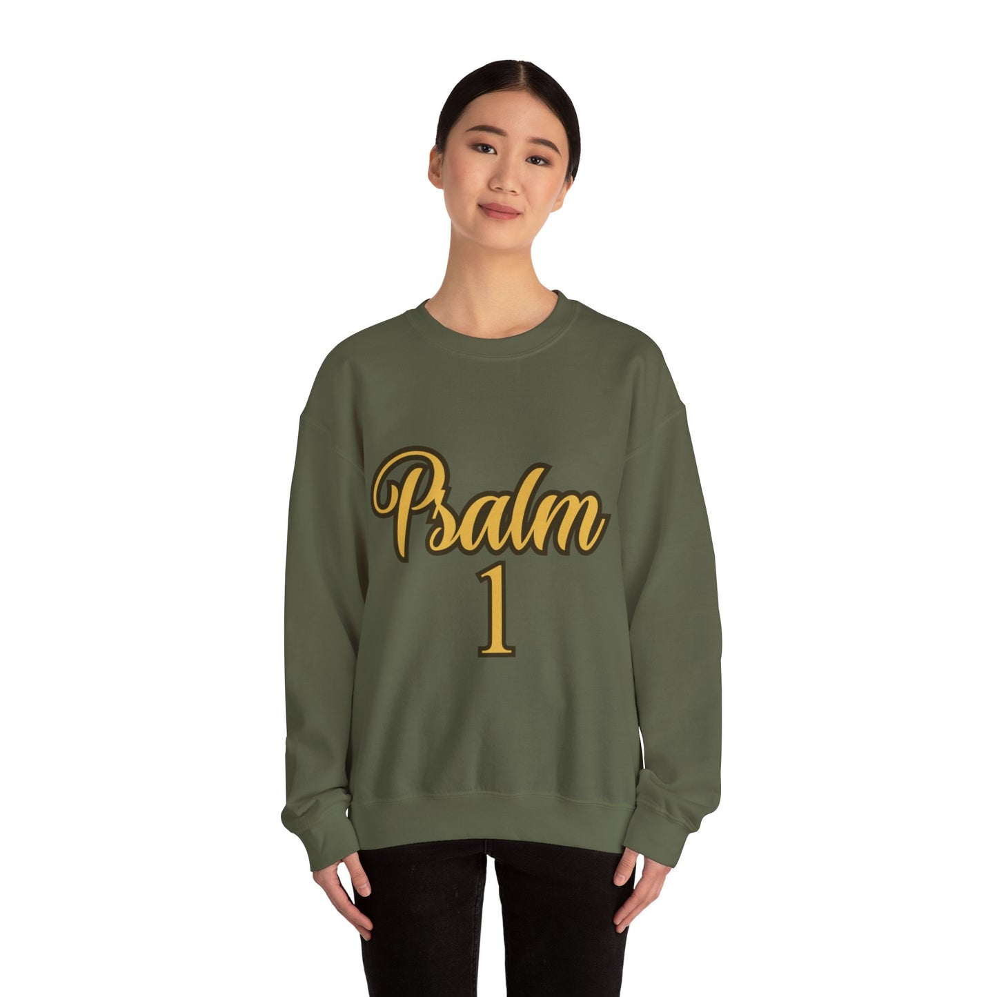 Unisex Heavy Blend™ Crewneck Sweatshirt (Psalm 1)