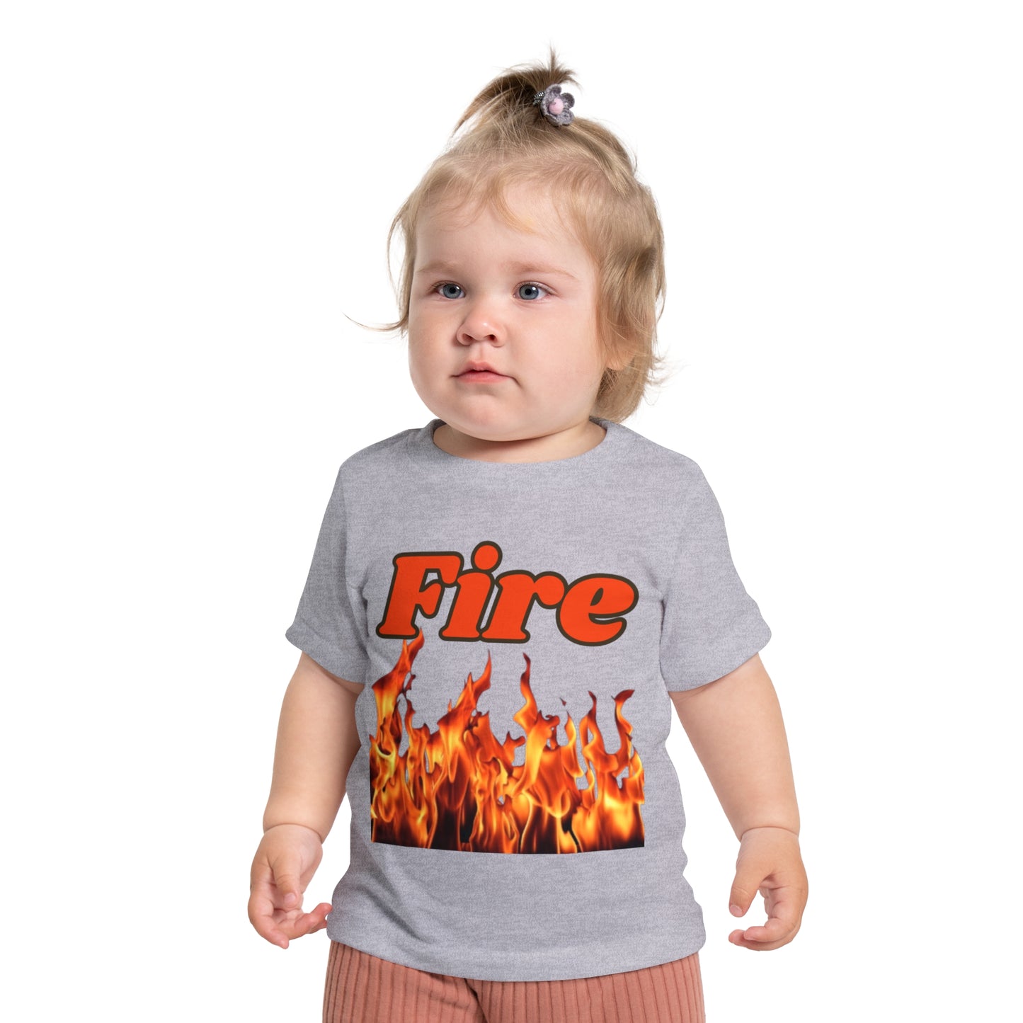 Baby Short Sleeve T-Shirt (Fire)