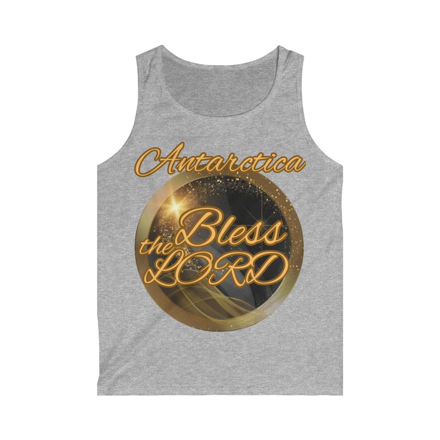 Men's Softstyle Tank Top (Antarctica-Blessed)