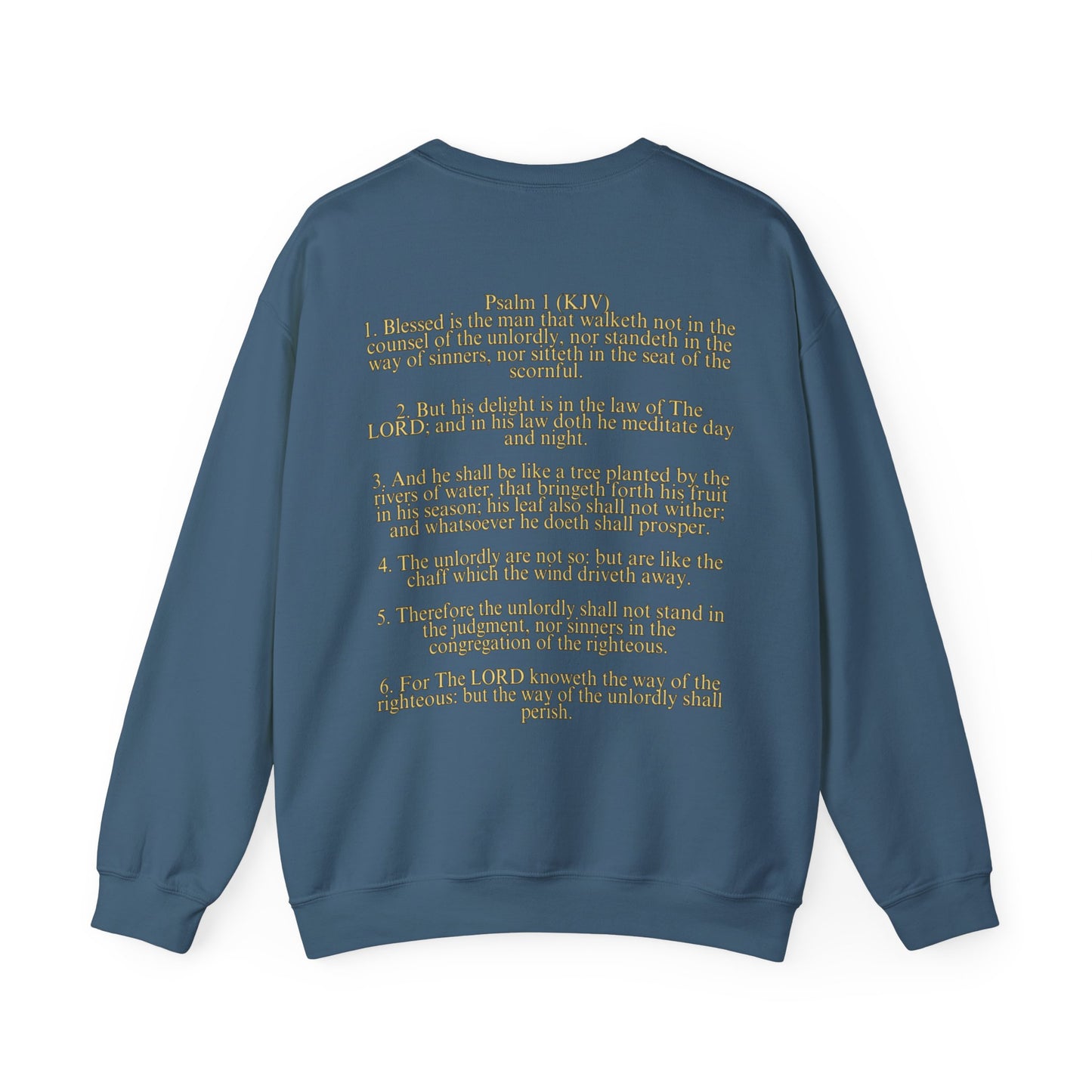 Unisex Heavy Blend™ Crewneck Sweatshirt (Psalm 1)