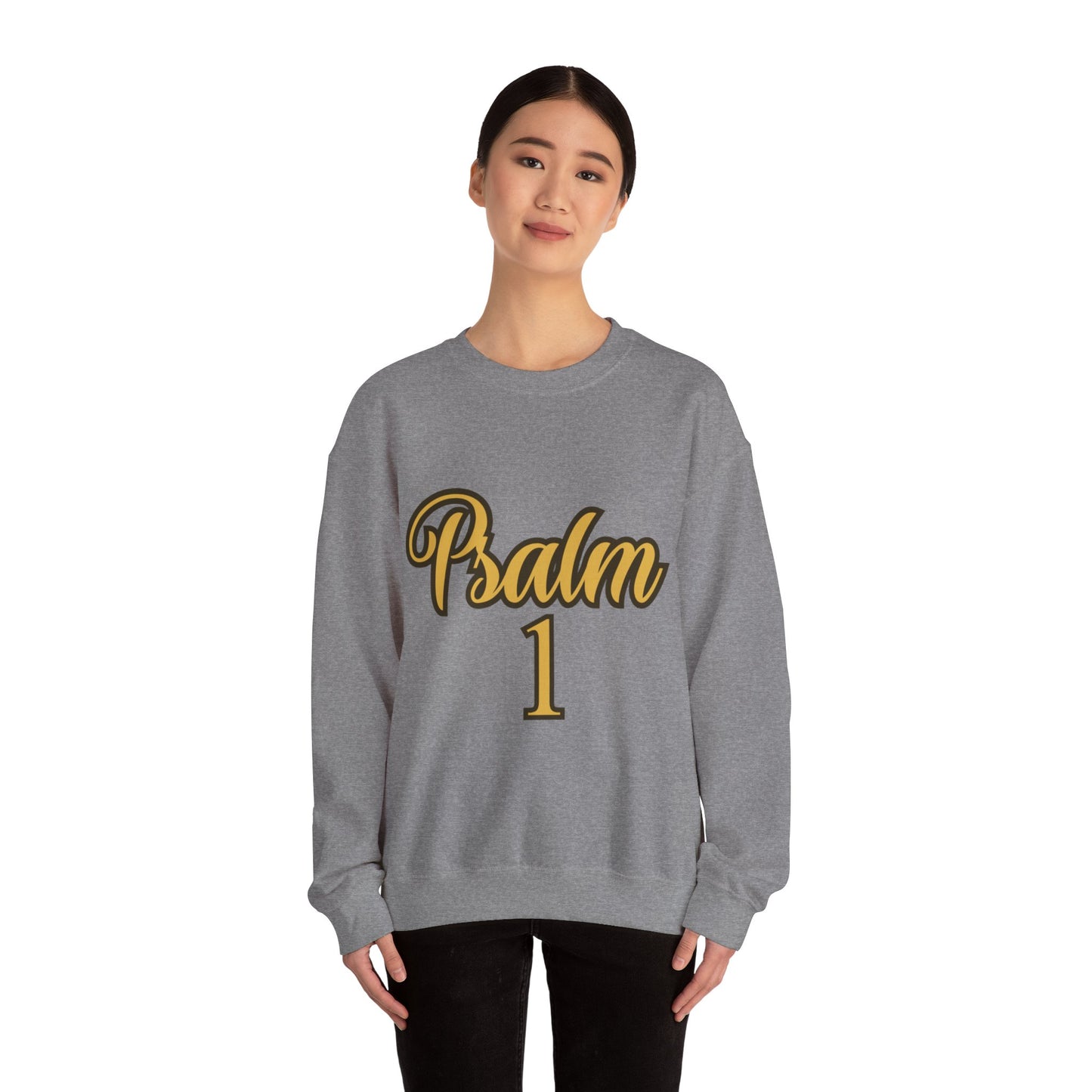 Unisex Heavy Blend™ Crewneck Sweatshirt (Psalm 1)