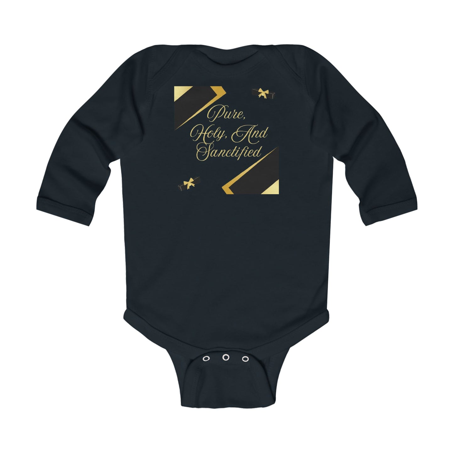 Infant Long Sleeve Bodysuit (Pure)