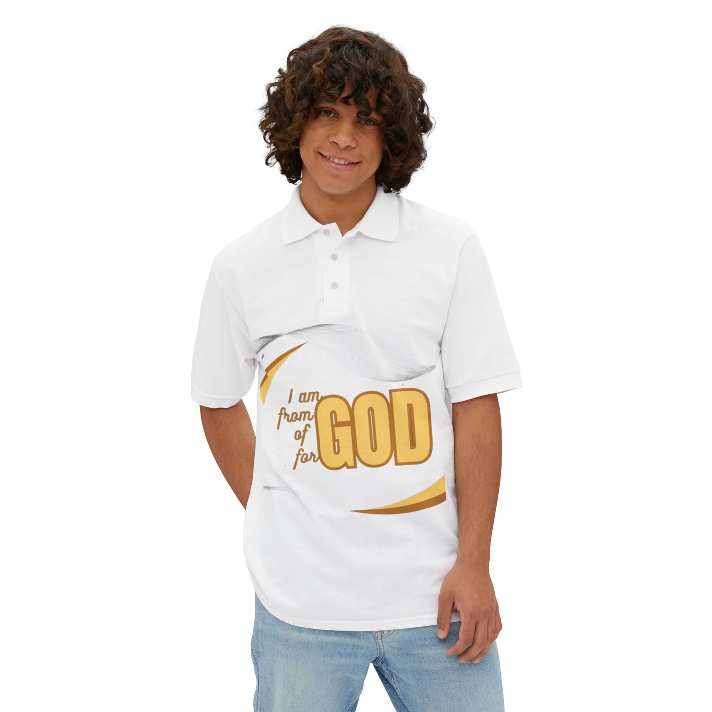 Men's Piqué Polo (from GOD)