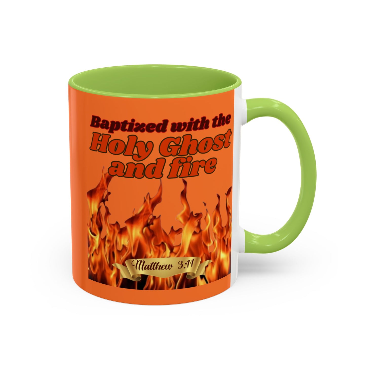 Accent Coffee Mug (11oz) (Fire)