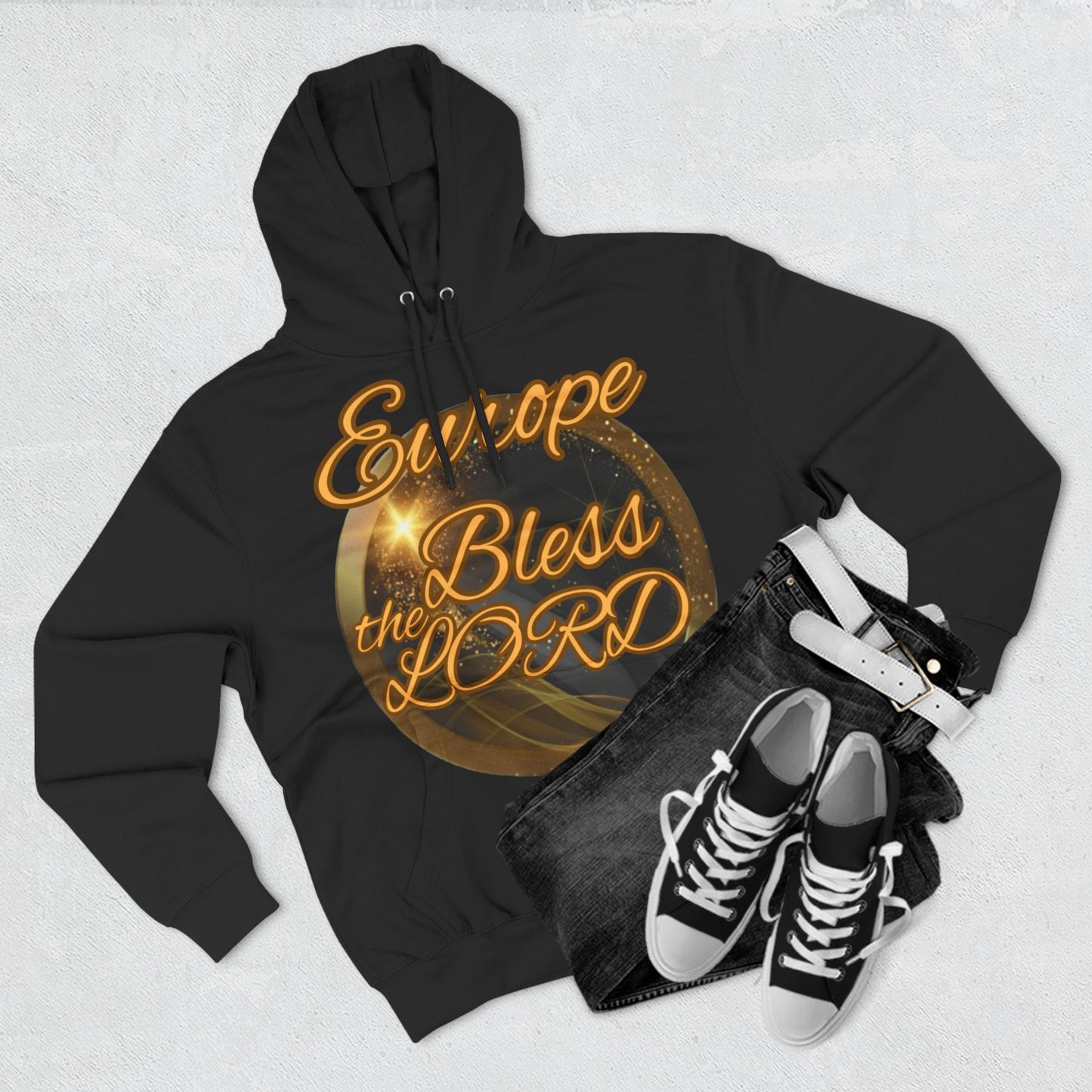 Three-Panel Fleece Hoodie (Europe-Blessed)