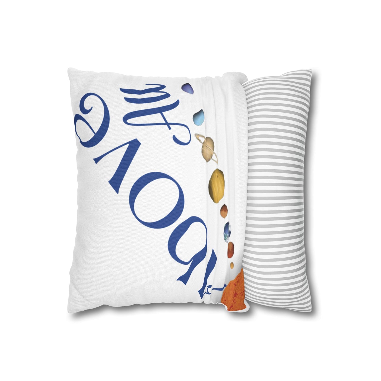 Spun Polyester Square Pillowcase - (Above all)