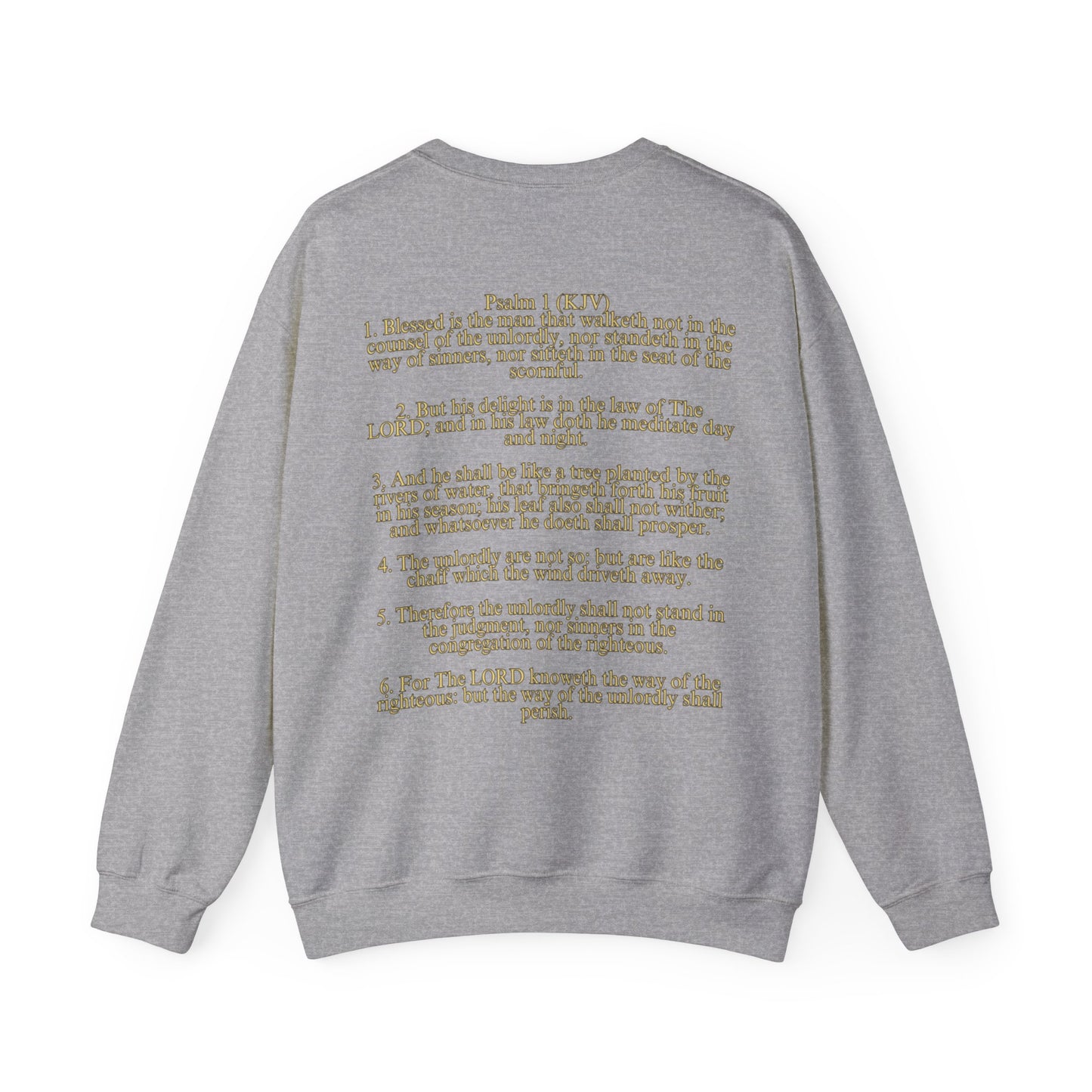 Unisex Heavy Blend™ Crewneck Sweatshirt (Psalm 1)