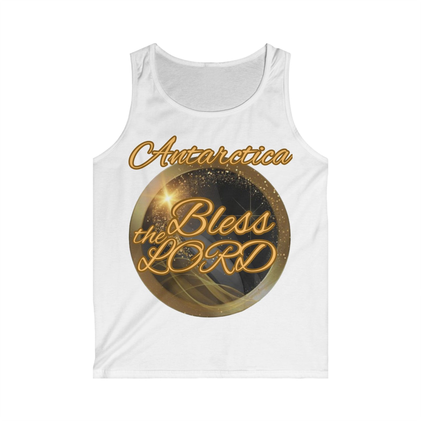 Men's Softstyle Tank Top (Antarctica-Blessed)