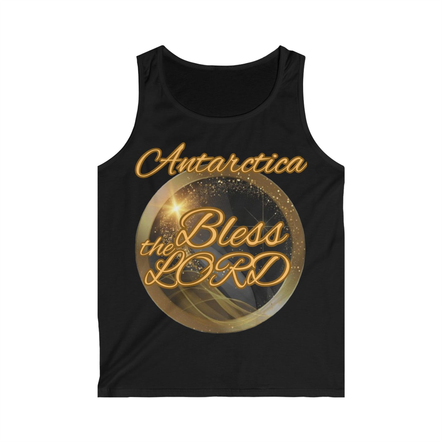 Men's Softstyle Tank Top (Antarctica-Blessed)