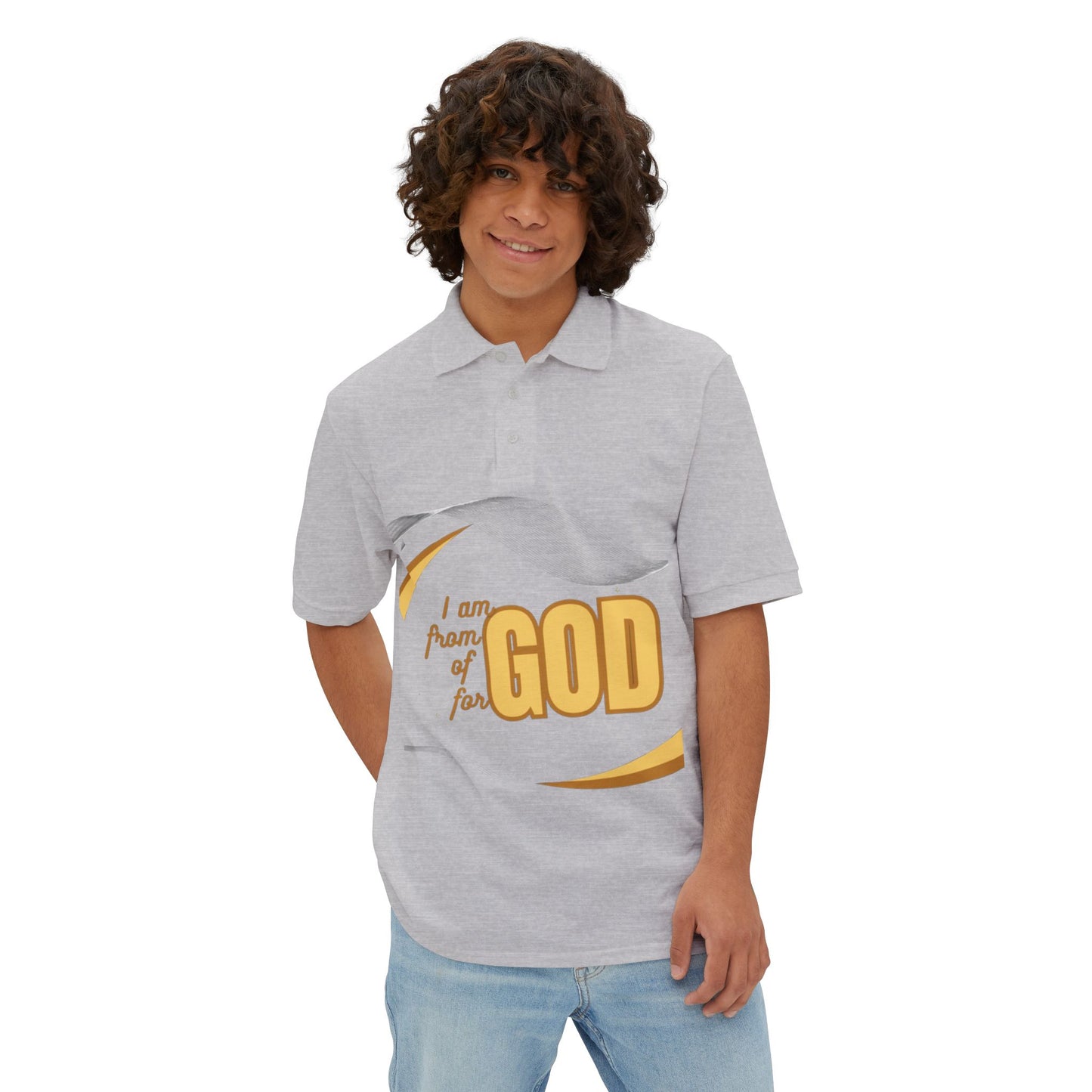 Men's Piqué Polo (from GOD)