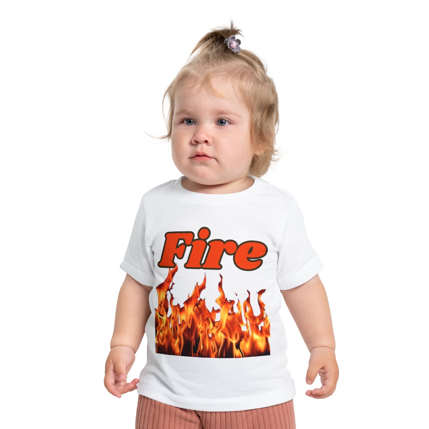 Baby Short Sleeve T-Shirt (Fire)