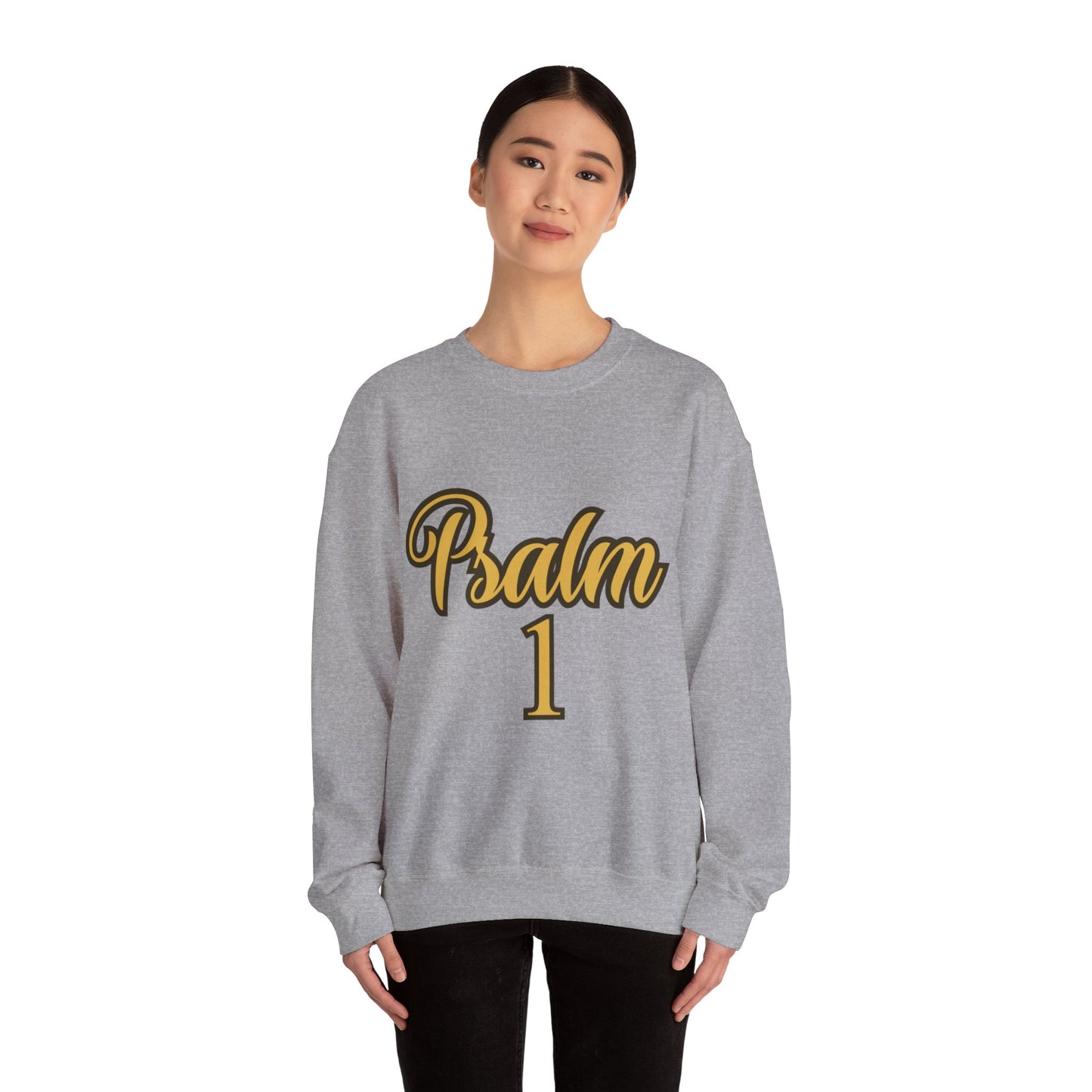 Unisex Heavy Blend™ Crewneck Sweatshirt (Psalm 1)