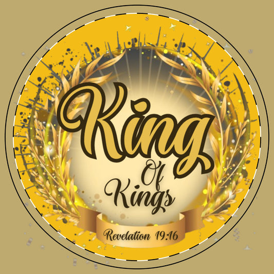 Ceramic Coaster - (King Of Kings)