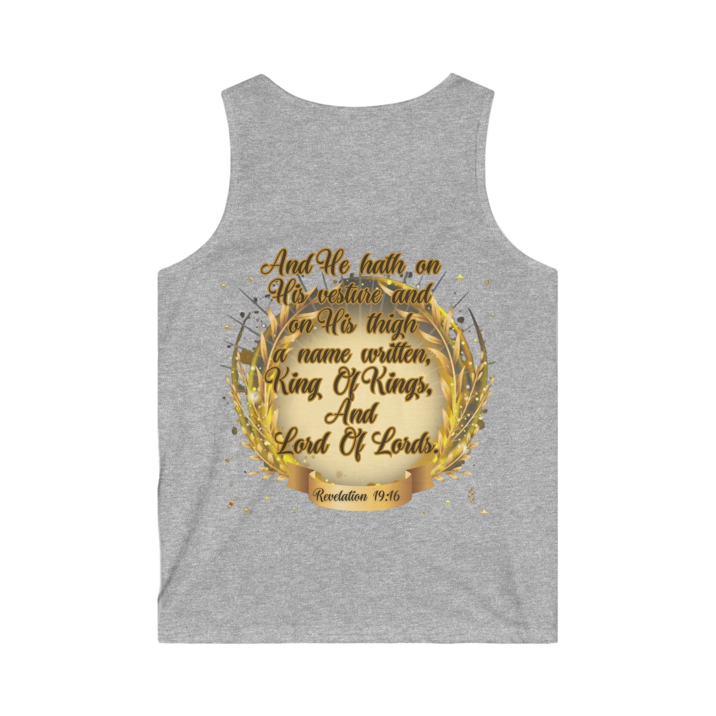 Men's Softstyle Tank Top (King Of Kings)