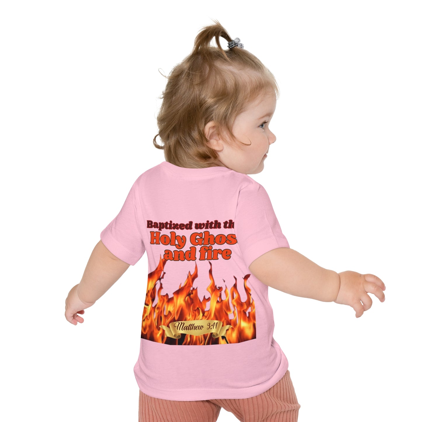 Baby Short Sleeve T-Shirt (Fire)