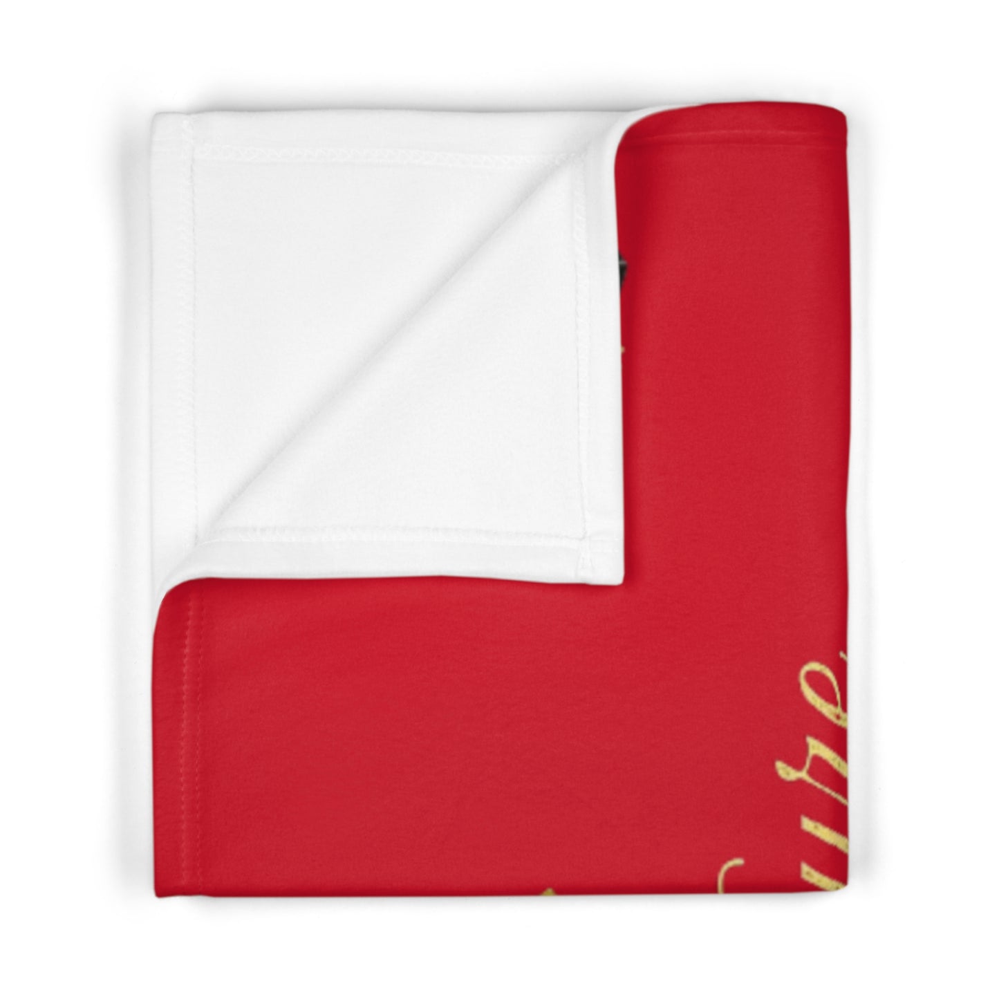 Soft Fleece Baby Blanket - Red (Pure)