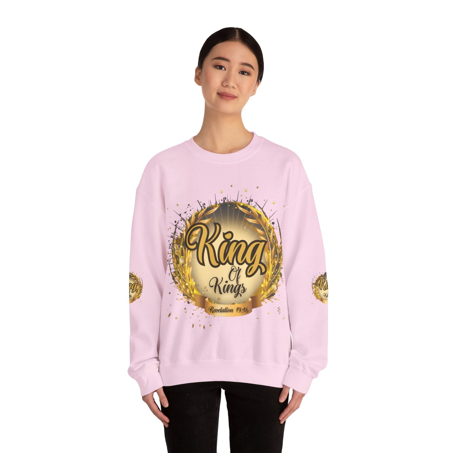 Unisex Heavy Blend™ Crewneck Sweatshirt (King Of Kings)