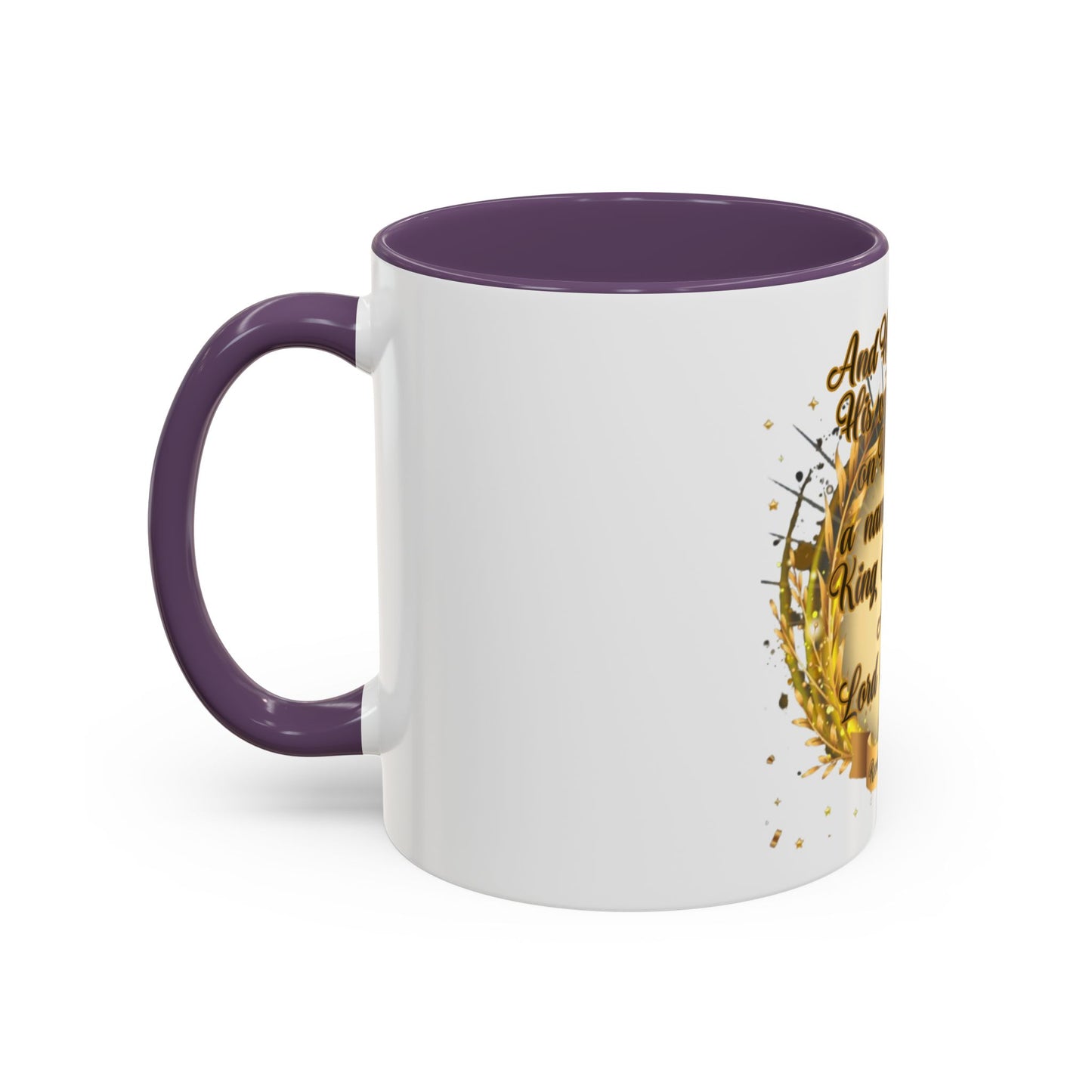 Accent Coffee Mug (11oz) (King Of Kings)