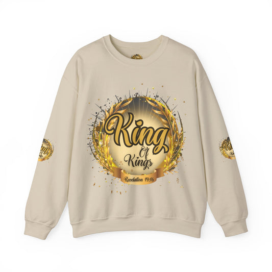 Unisex Heavy Blend™ Crewneck Sweatshirt (King Of Kings)