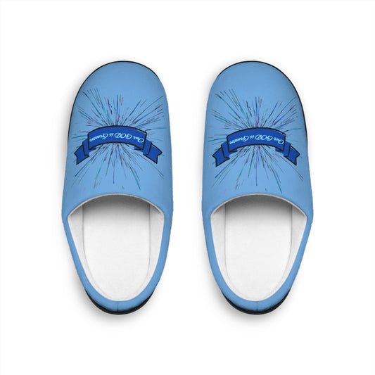 Women's Indoor Slippers -Blue- (Greater)