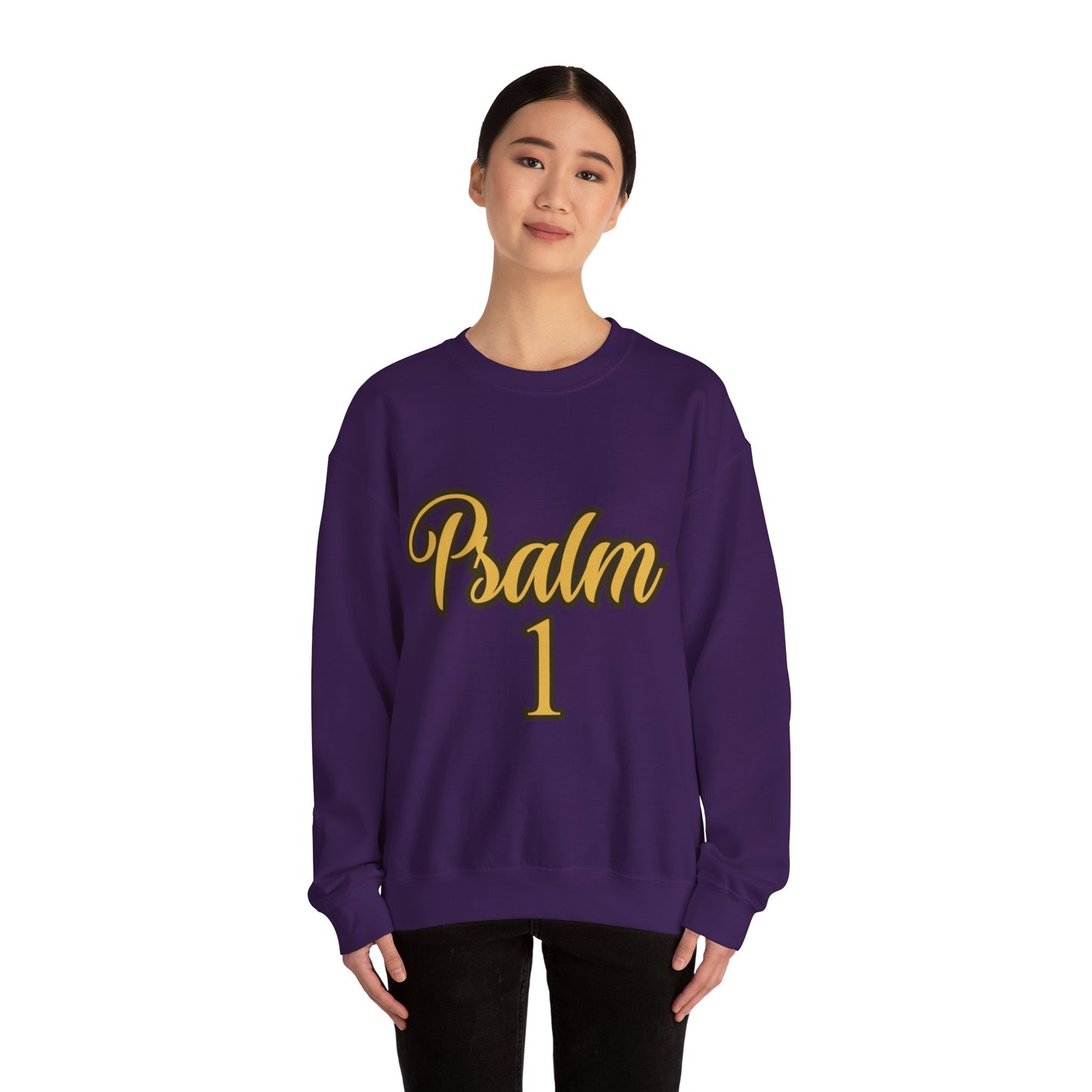 Unisex Heavy Blend™ Crewneck Sweatshirt (Psalm 1)
