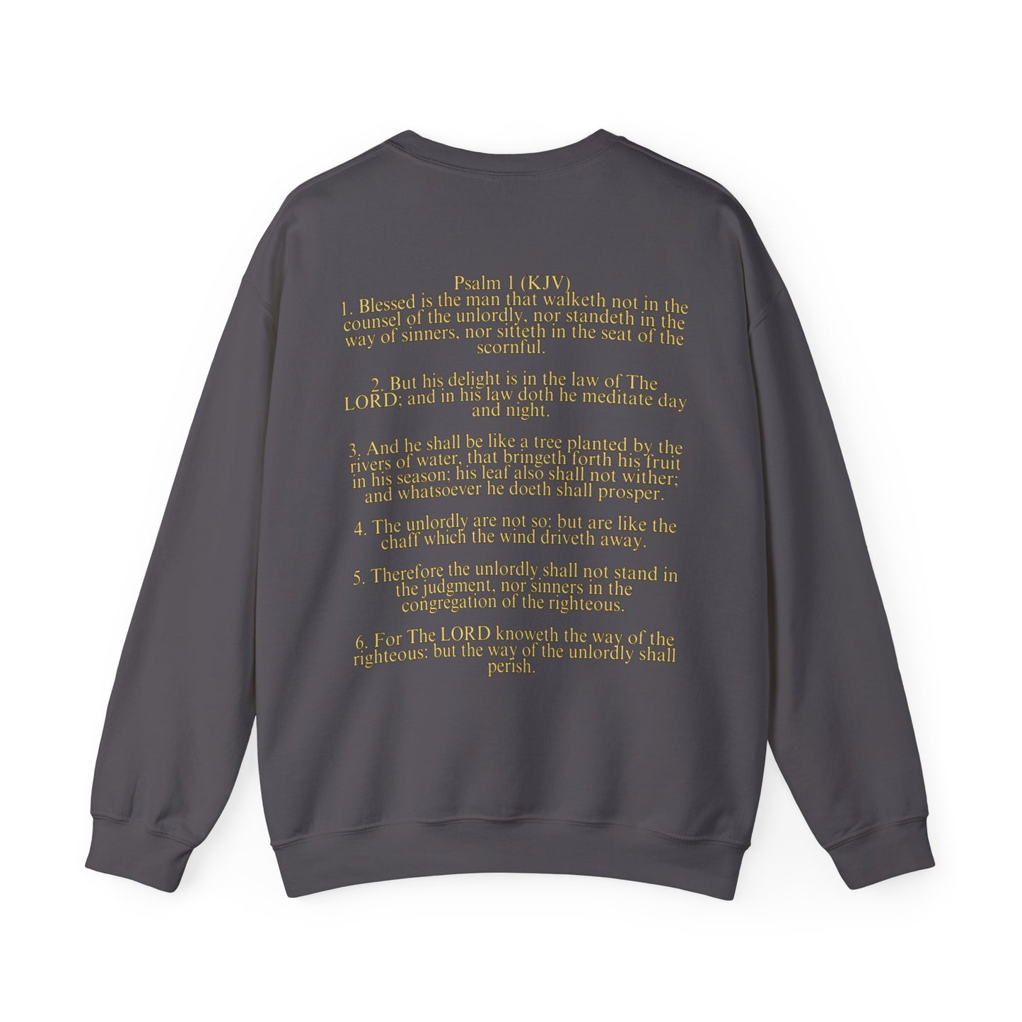 Unisex Heavy Blend™ Crewneck Sweatshirt (Psalm 1)