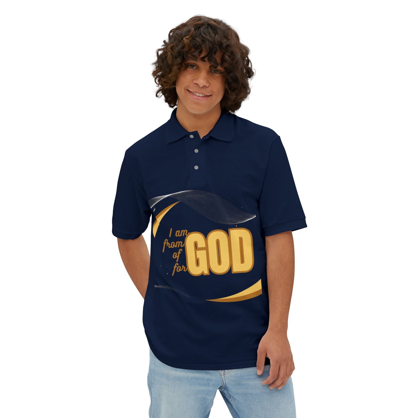 Men's Piqué Polo (from GOD)