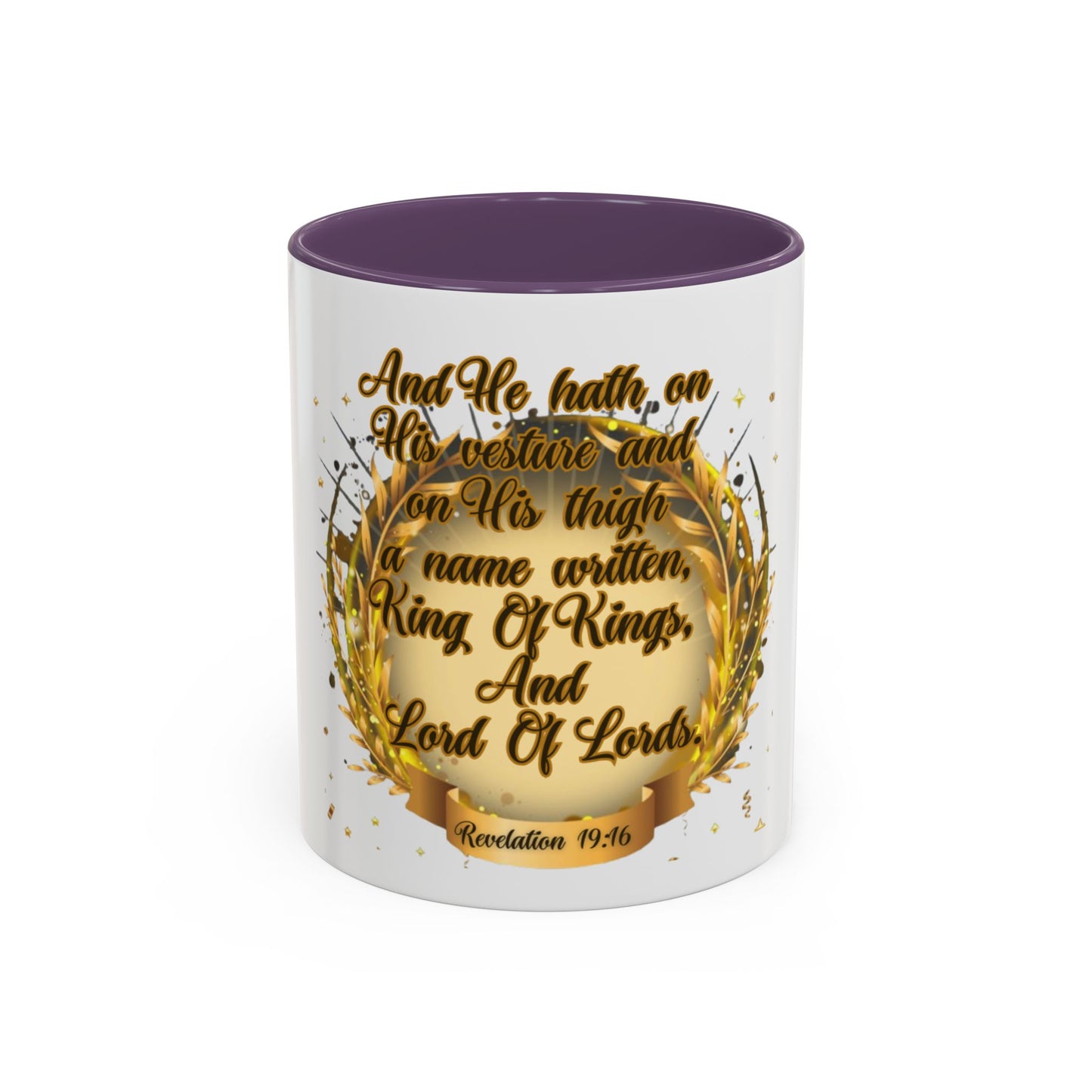 Accent Coffee Mug (11oz) (King Of Kings)