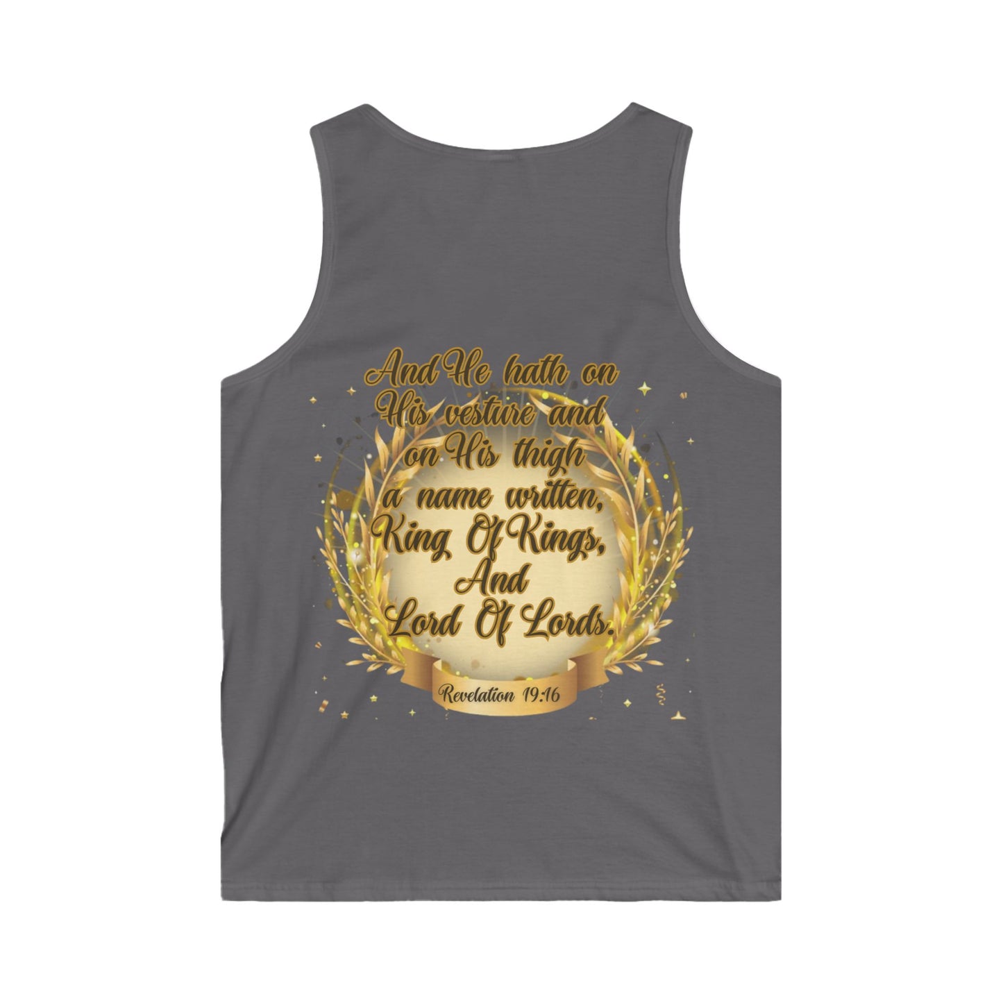 Men's Softstyle Tank Top (King Of Kings)