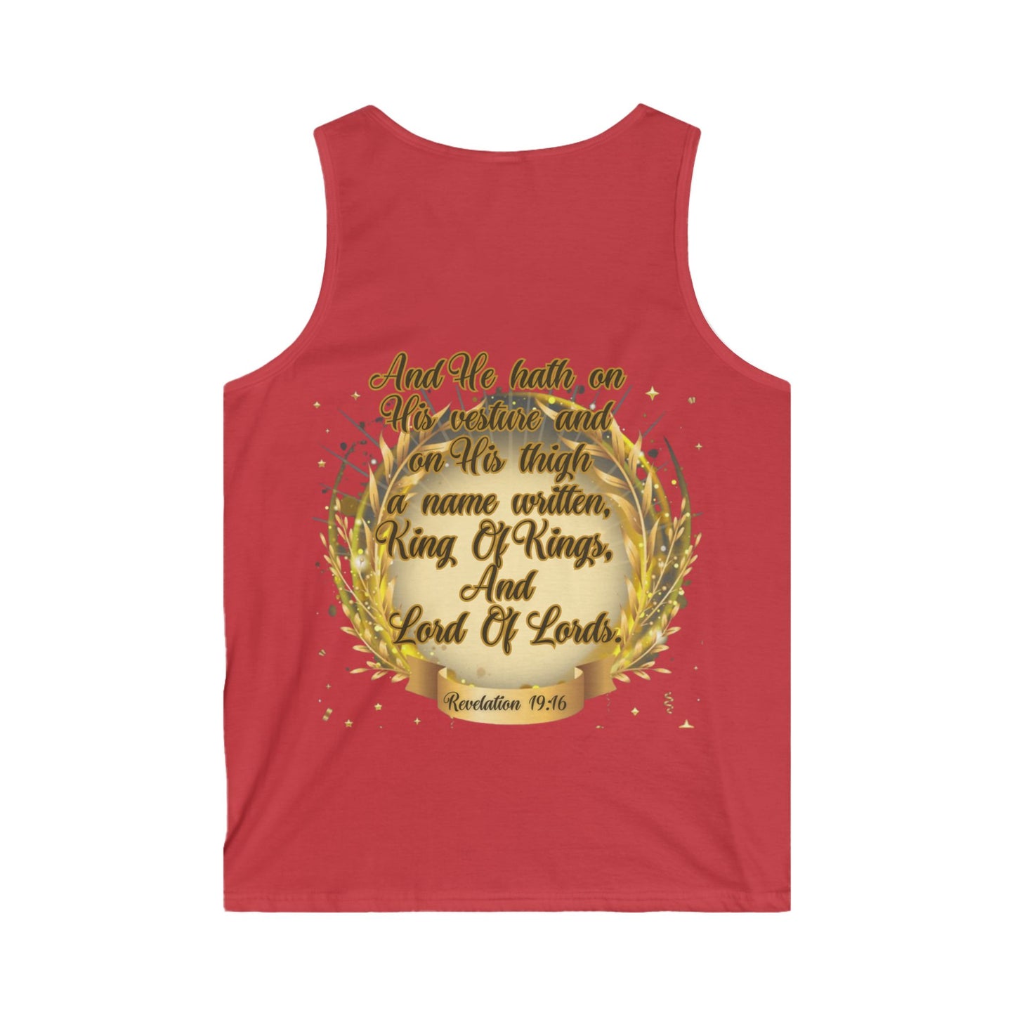 Men's Softstyle Tank Top (King Of Kings)