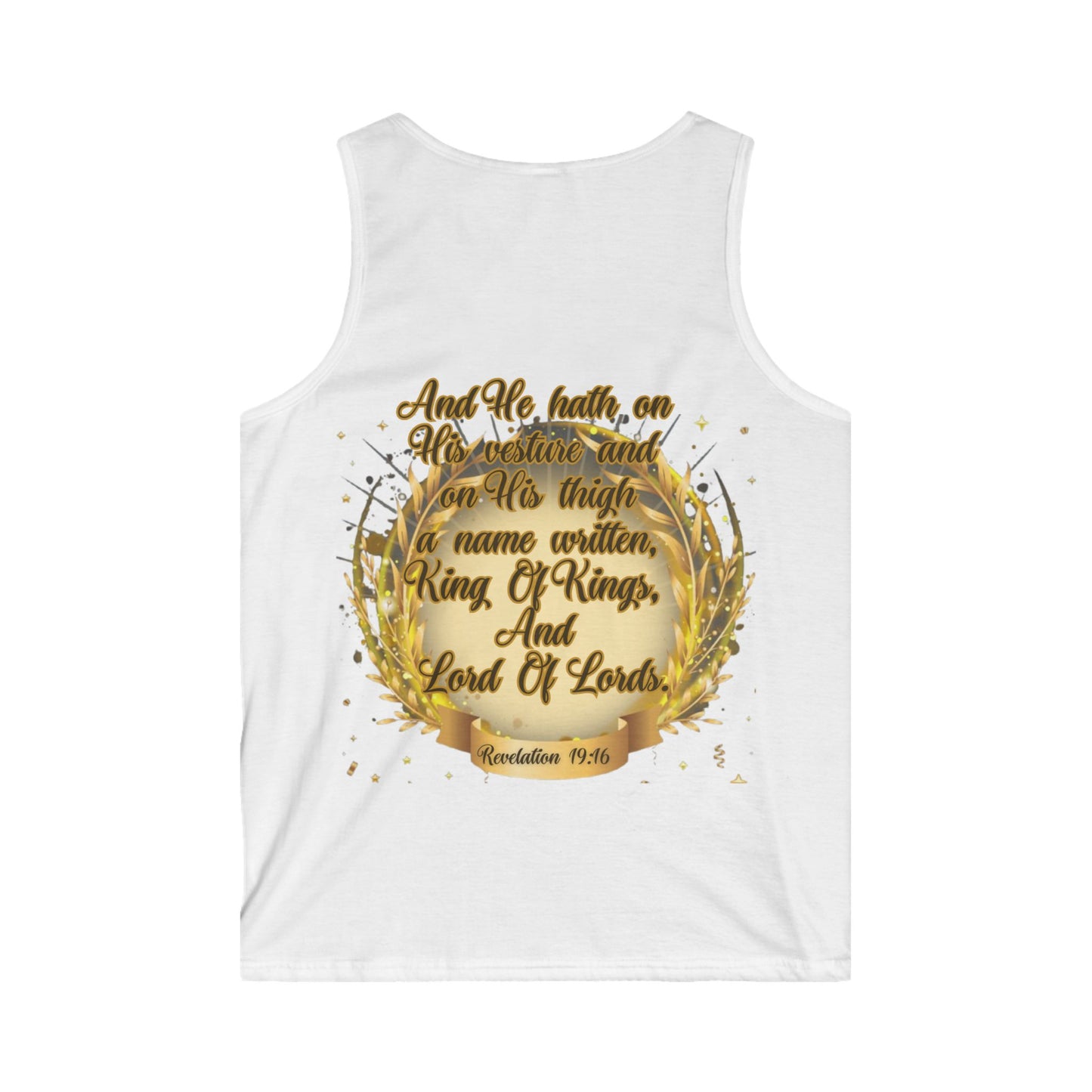 Men's Softstyle Tank Top (King Of Kings)