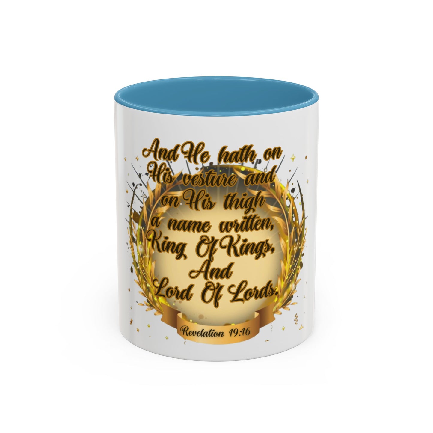 Accent Coffee Mug (11oz) (King Of Kings)