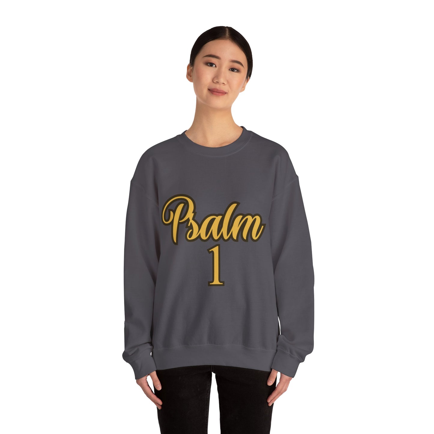 Unisex Heavy Blend™ Crewneck Sweatshirt (Psalm 1)