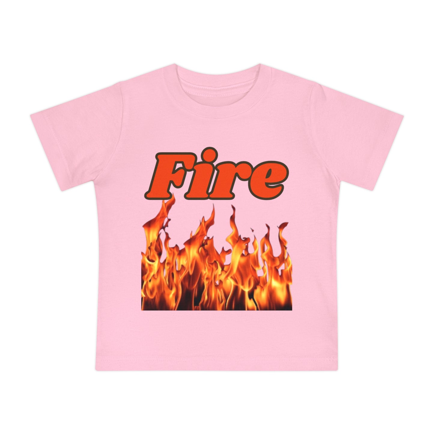 Baby Short Sleeve T-Shirt (Fire)