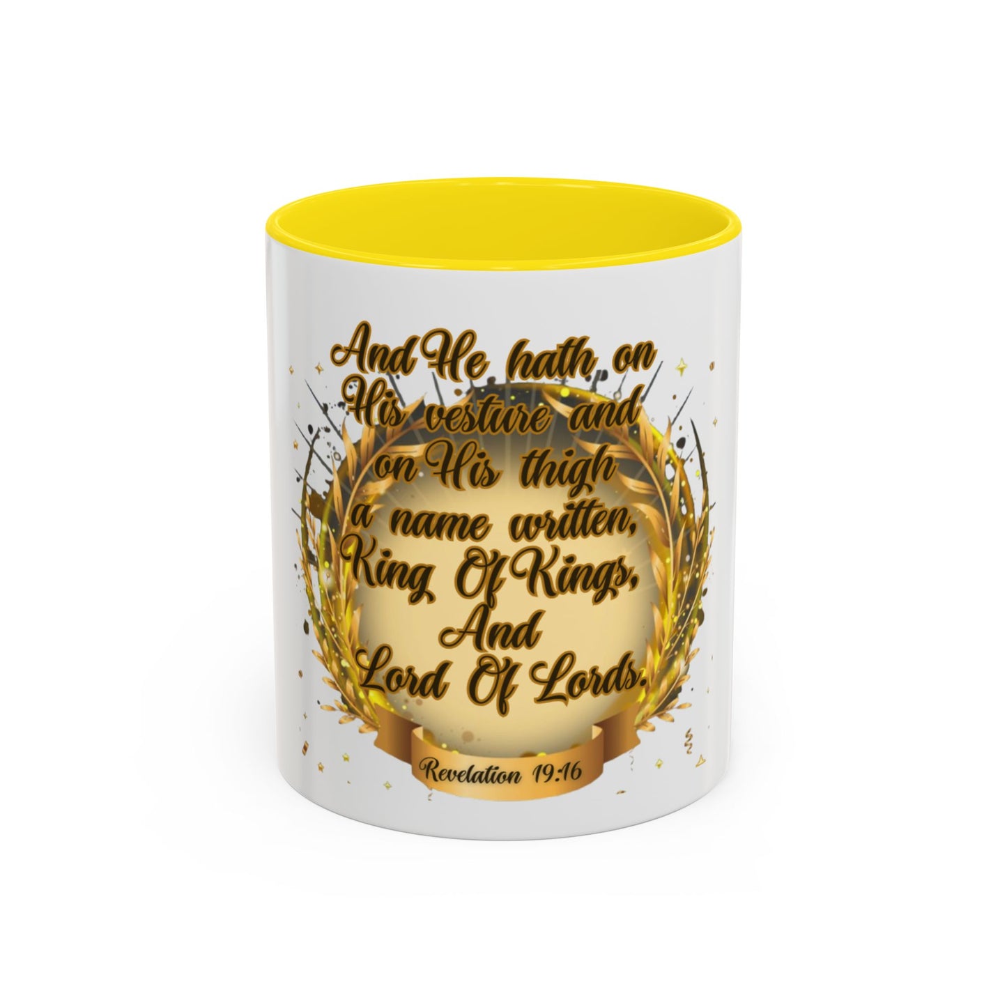 Accent Coffee Mug (11oz) (King Of Kings)