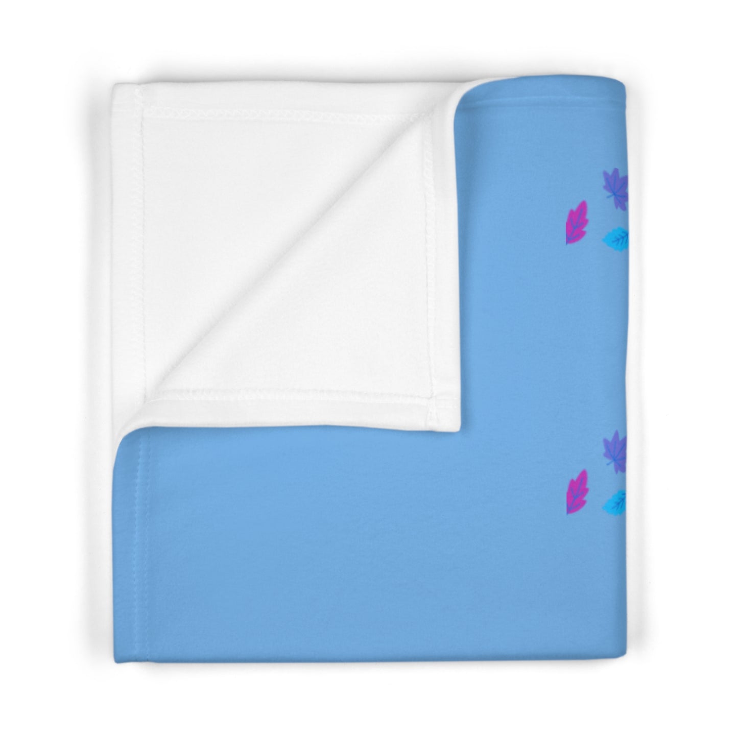 Soft Fleece Baby Blanket - Blue