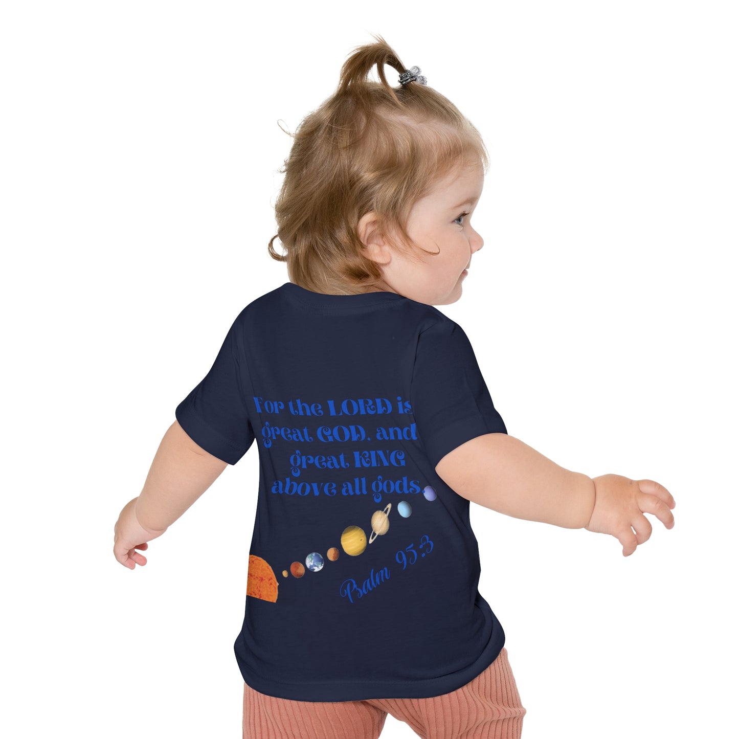 Baby Short Sleeve T-Shirt (Above all)