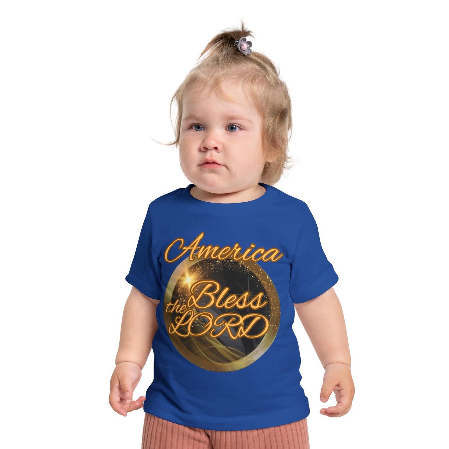 Baby Short Sleeve T-Shirt (America-Blessed)