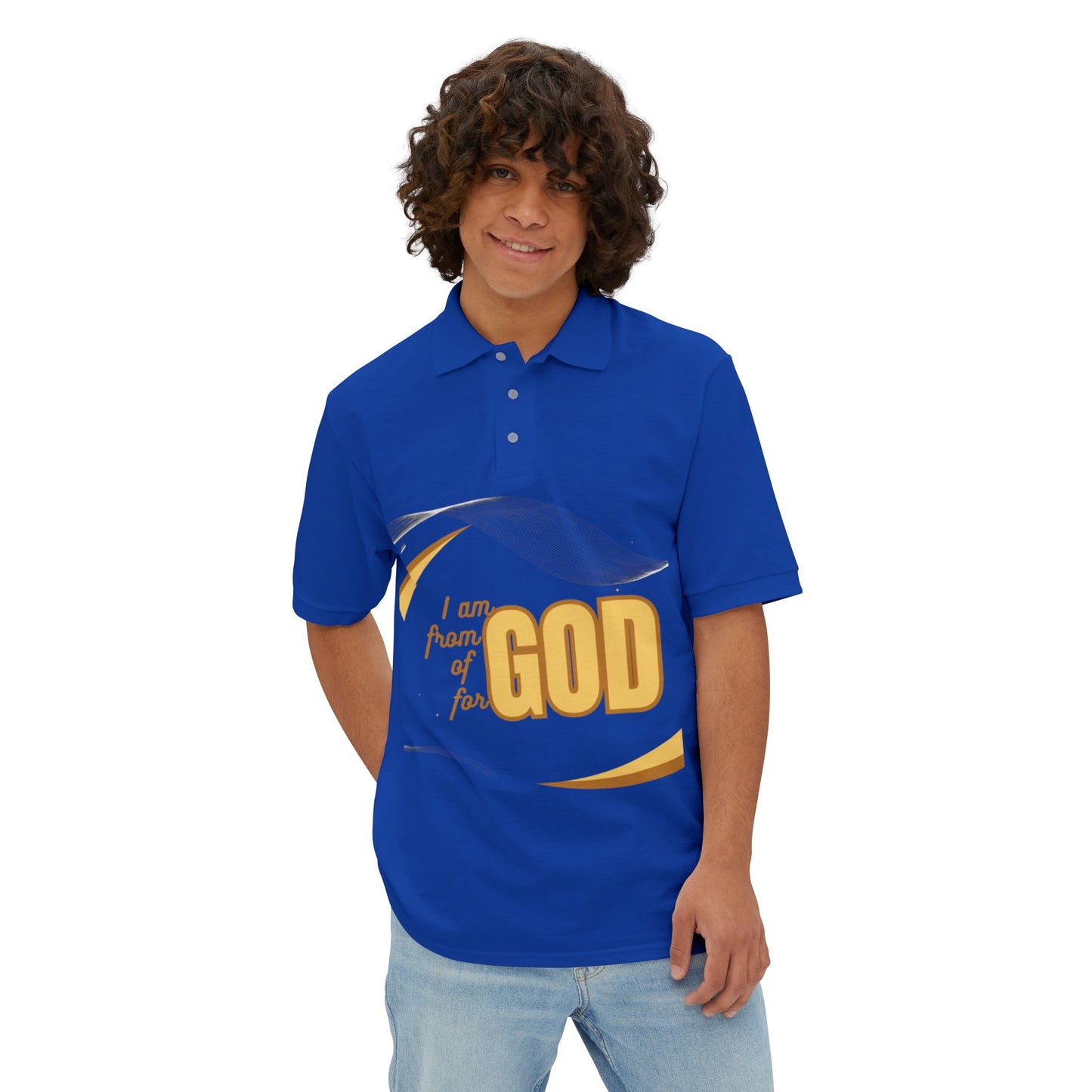 Men's Piqué Polo (from GOD)