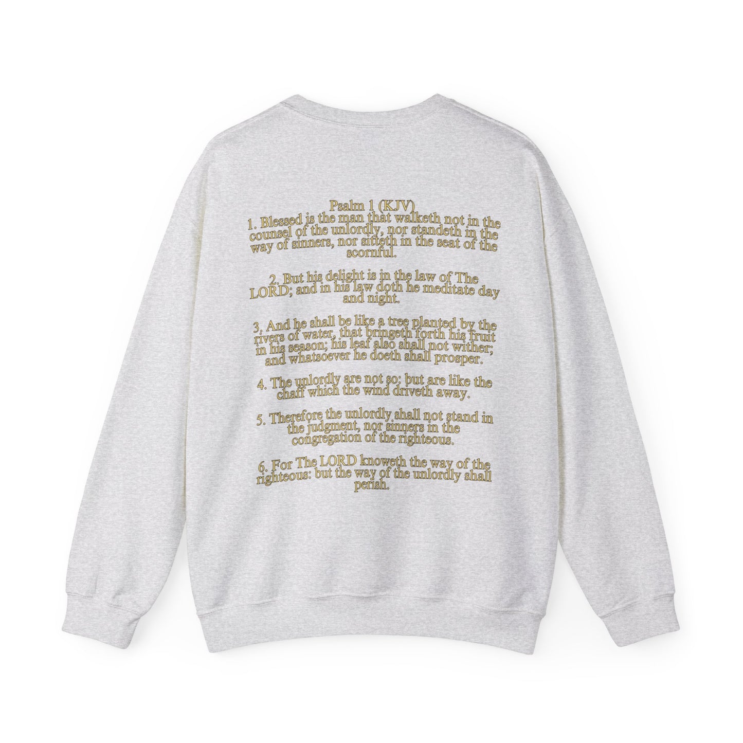 Unisex Heavy Blend™ Crewneck Sweatshirt (Psalm 1)