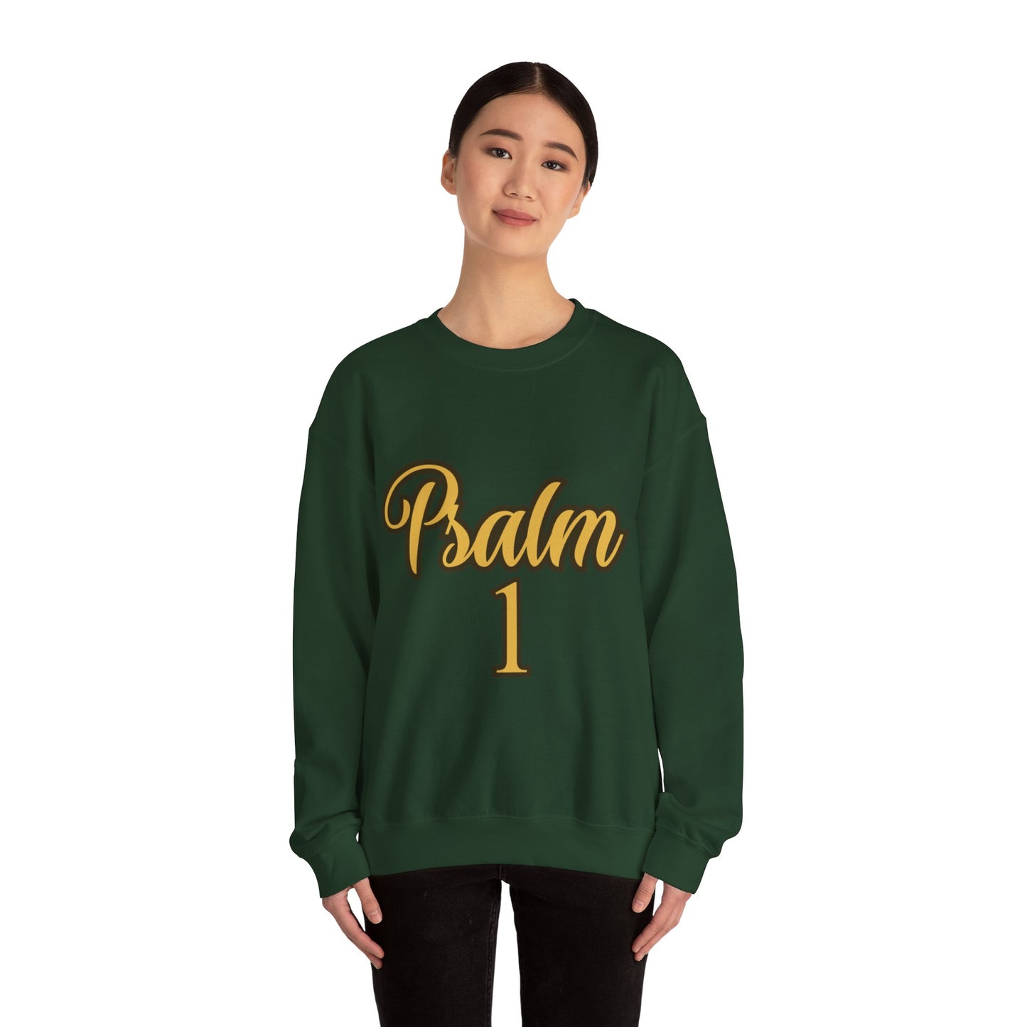 Unisex Heavy Blend™ Crewneck Sweatshirt (Psalm 1)