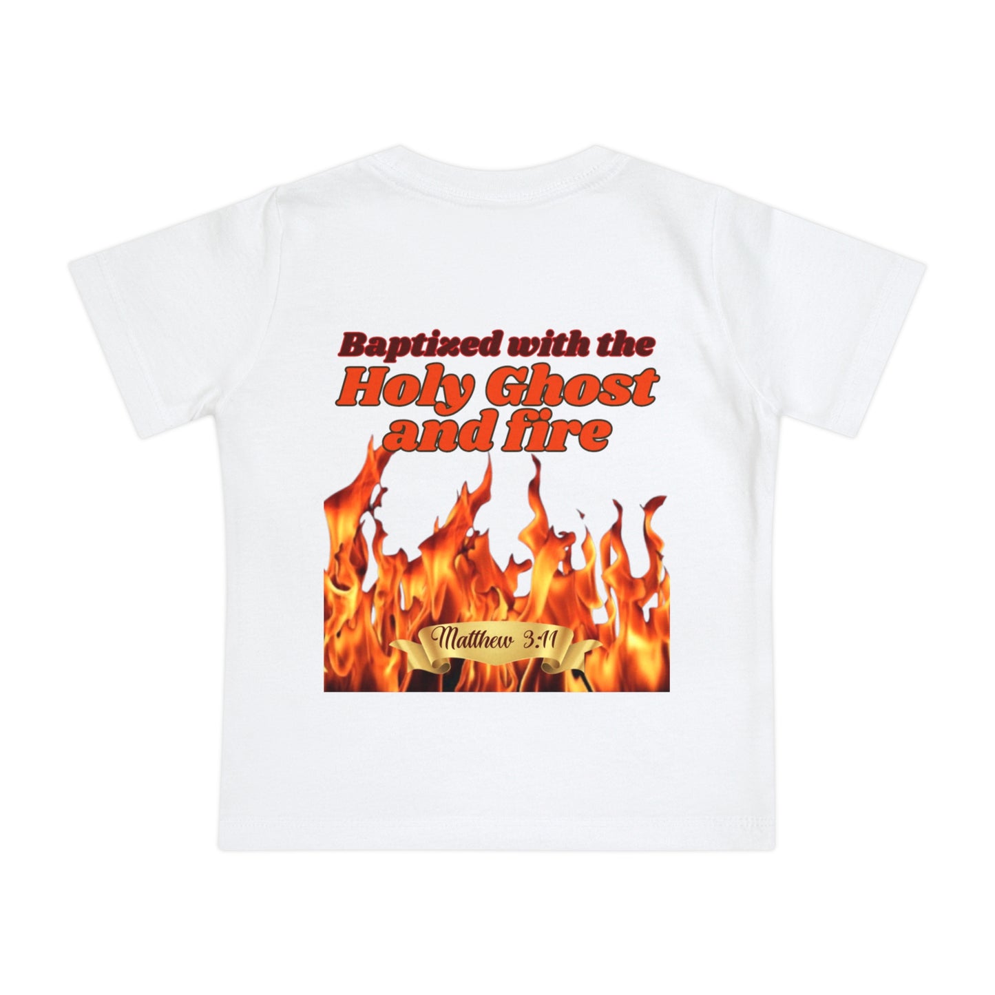 Baby Short Sleeve T-Shirt (Fire)