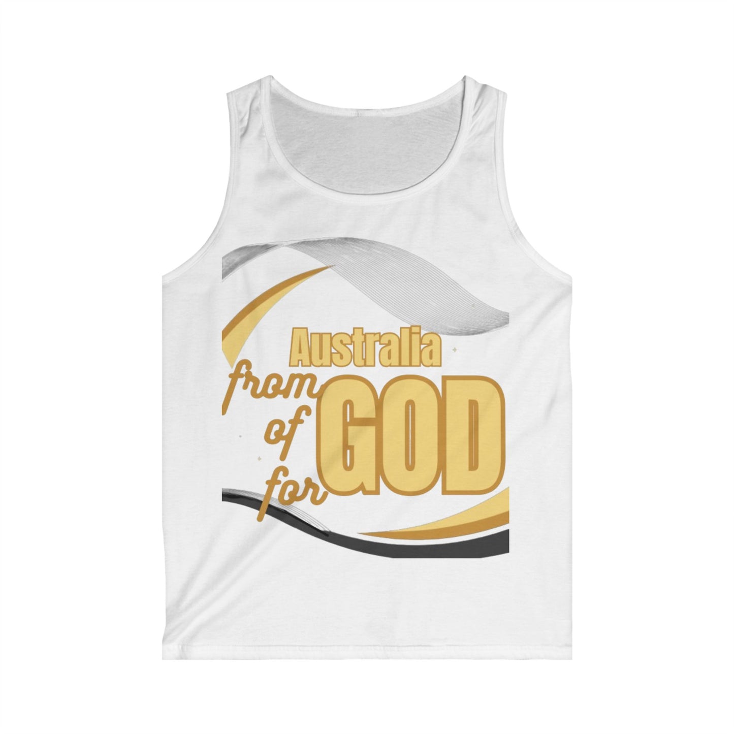 Men's Softstyle Tank Top (Australia-ForGod)