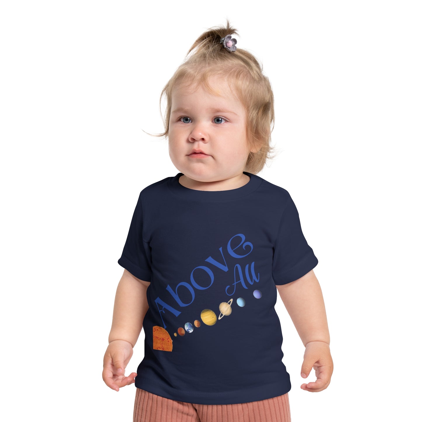 Baby Short Sleeve T-Shirt (Above all)